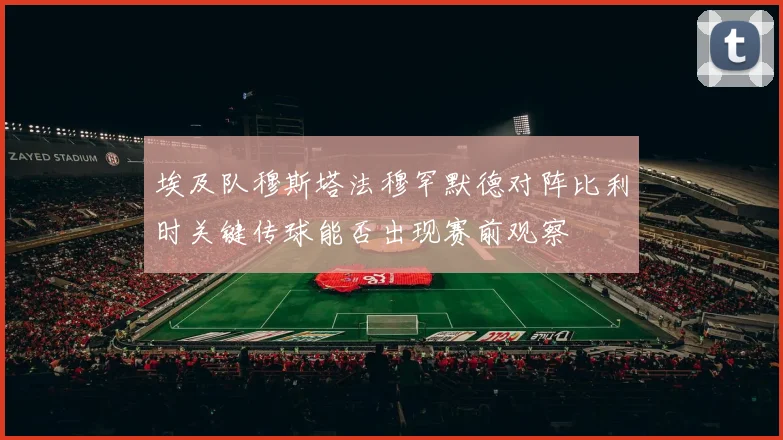埃及队穆斯塔法穆罕默德对阵比利时关键传球能否出现赛前观察